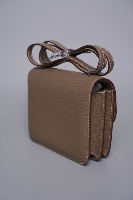 Hermes Constance 18 in Etoupe Epsom Phw (Brand New)