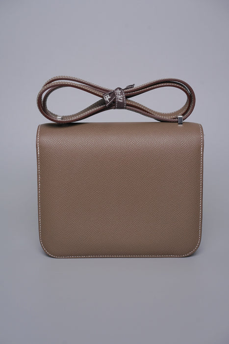 Hermes Constance 18 in Etoupe Epsom Phw (Brand New)