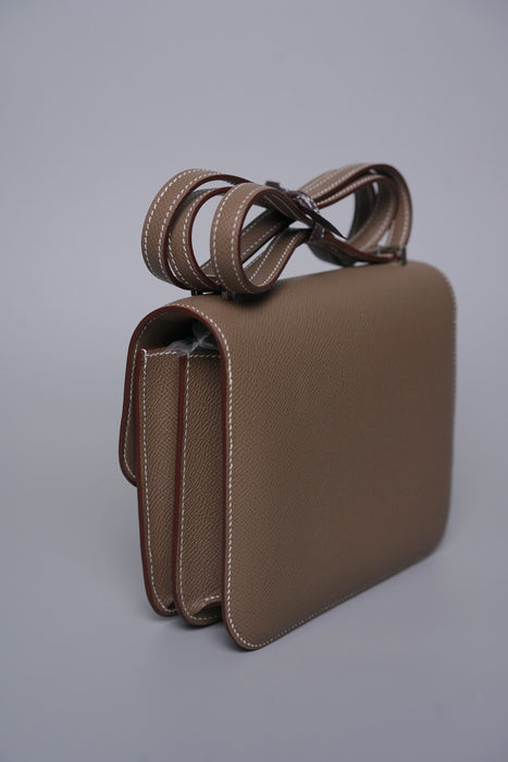 Hermes Constance 18 in Etoupe Epsom Phw (Brand New)