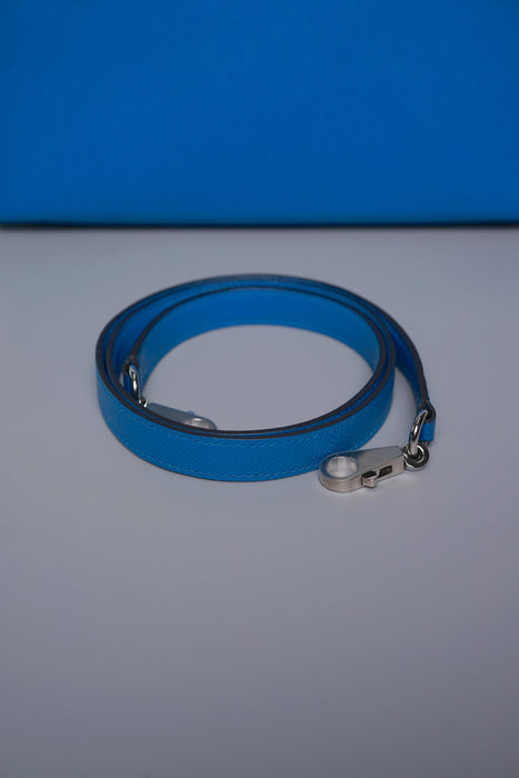 Hermes Kelly 25 in Blue Zanzibar Epsom Phw (Brand New)