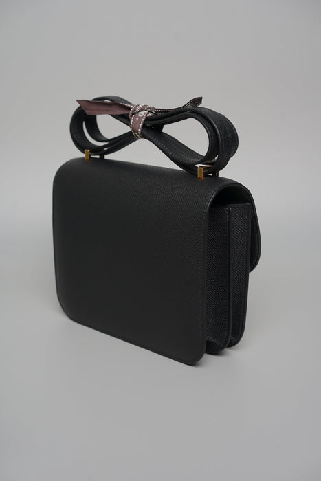 Hermes Constance 18 in Noir Ghw (Brand New)