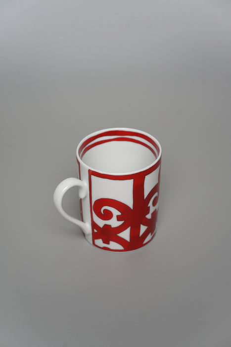 Hermes Balcon du Guadalquivir Set of 2 Mugs in Porcelain (Brand New)