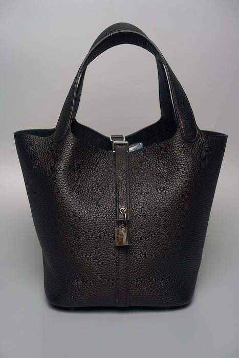 Hermes Picotin 22 in Black Phw (Brand New)