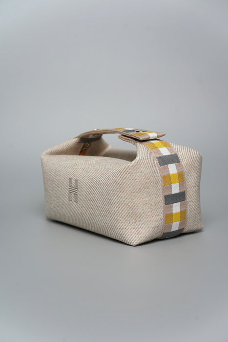 Hermes Bride-A-Brac in Bicolor Twill PM (Brand New)