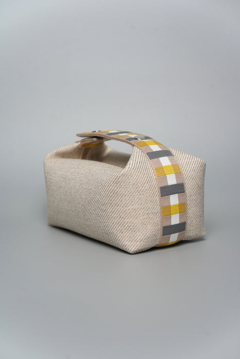 Hermes Bride-A-Brac in Bicolor Twill PM (Brand New)