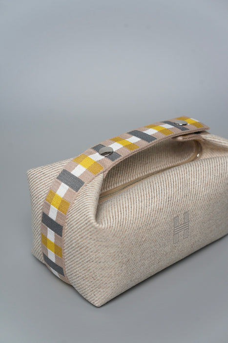 Hermes Bride-A-Brac in Bicolor Twill PM (Brand New)