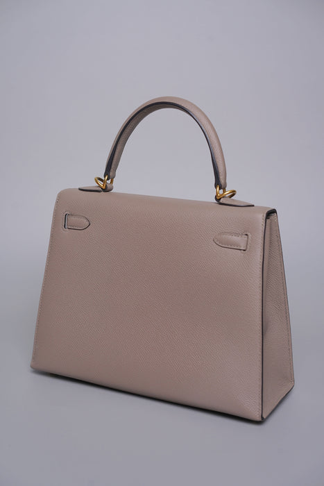 Hermes Kelly 25 HSS in Gris Asphalt Epsom Bghw (Brand New)