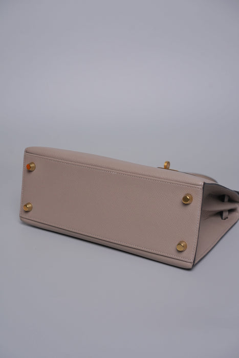 Hermes Kelly 25 HSS in Gris Asphalt Epsom Bghw (Brand New)