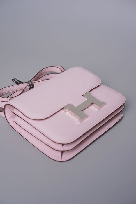 Hermes Constance 18 in Rose Darling Phw (Brand New)