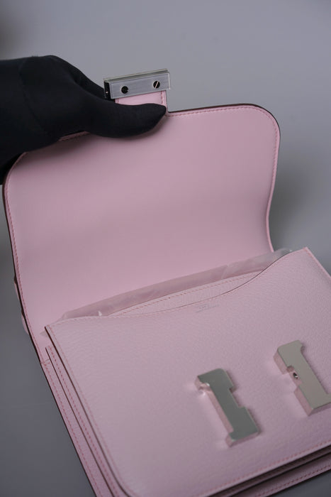 Hermes Constance 18 in Rose Darling Phw (Brand New)