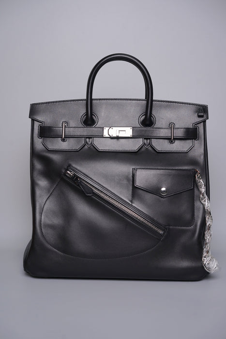 Hermes HAC Rock 40 in Noir Phw (Brand New)