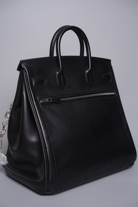 Hermes HAC Rock 40 in Noir Phw (Brand New)