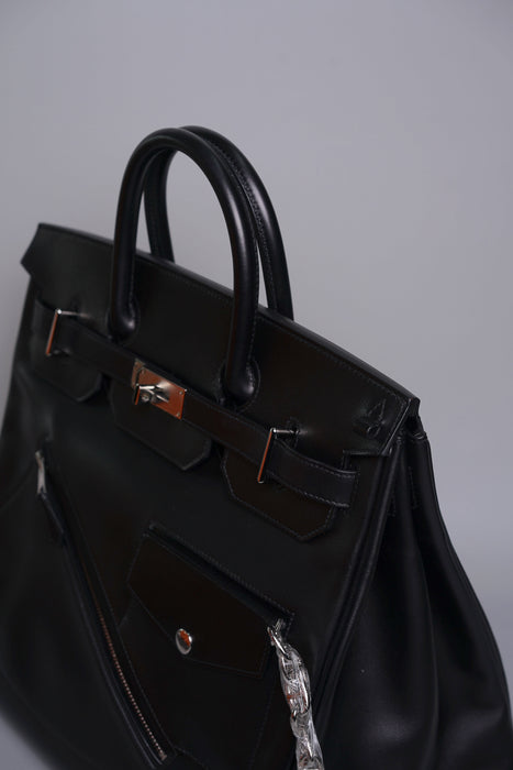 Hermes HAC Rock 40 in Noir Phw (Brand New)