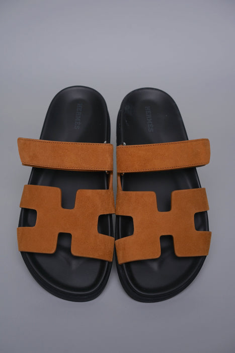 Hermes Chypre Sandals in Naturel Size 38 (Brand New)