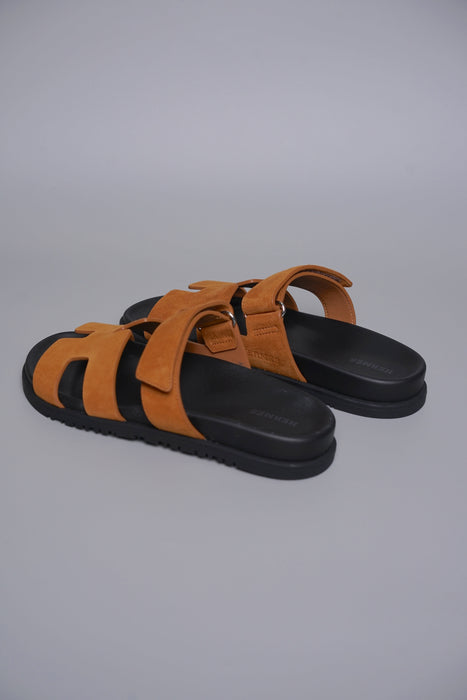 Hermes Chypre Sandals in Naturel Size 38 (Brand New)