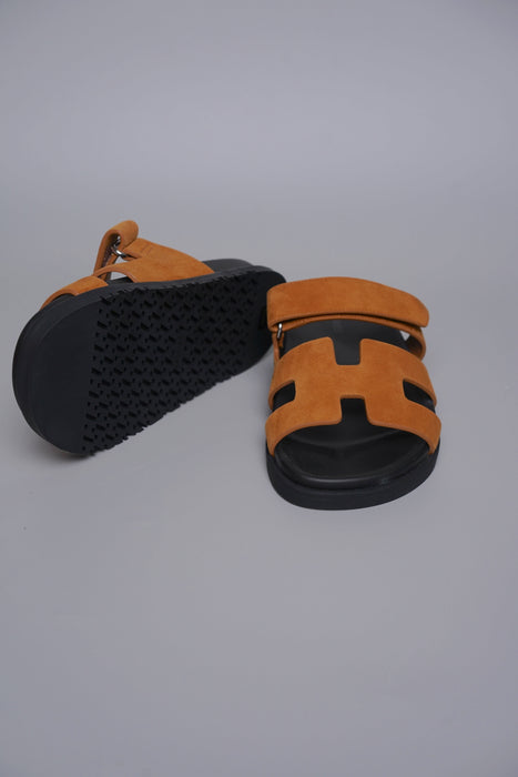 Hermes Chypre Sandals in Naturel Size 38 (Brand New)