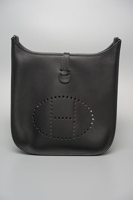 Hermes Evelyne 29 in Black Phw