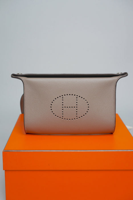 Hermes Videopouches in Etain Epsom Phw (Brand New)