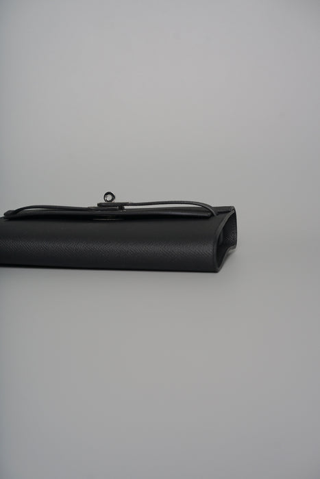 Hermes Kelly To Go in Black Epsom Phw (Brand New)