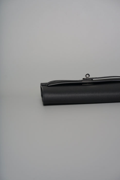 Hermes Kelly To Go in Black Epsom Phw (Brand New)