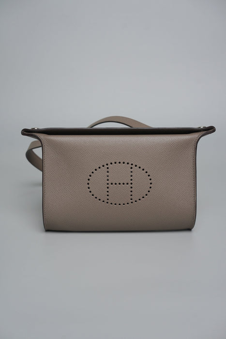 Hermes Videopouches in Etain Epsom Phw (Brand New)