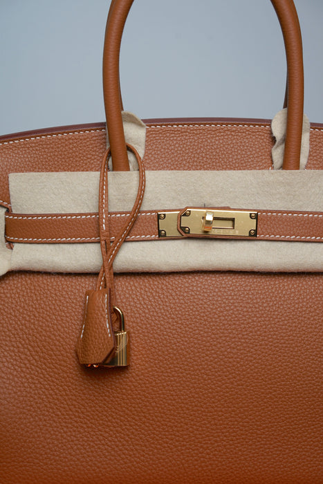 Hermes Birkin 30 in Gold Togo Ghw (Brand New)