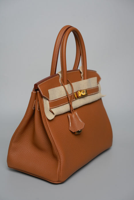 Hermes Birkin 30 in Gold Togo Ghw (Brand New)