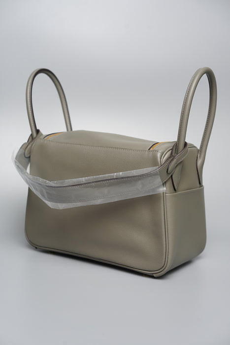 Hermes Lindy 26 in Gris Meyer Ghw (Brand New)