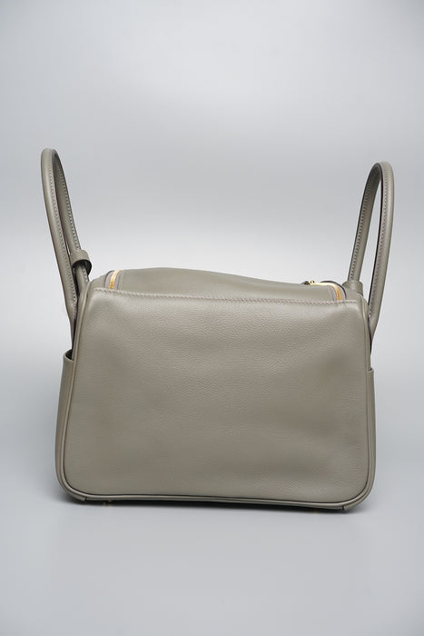 Hermes Lindy 26 in Gris Meyer Ghw (Brand New)