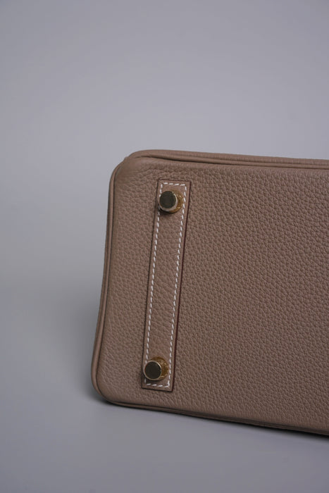 Hermes Birkin 25 in Etoupe Togo Ghw (Brand New)