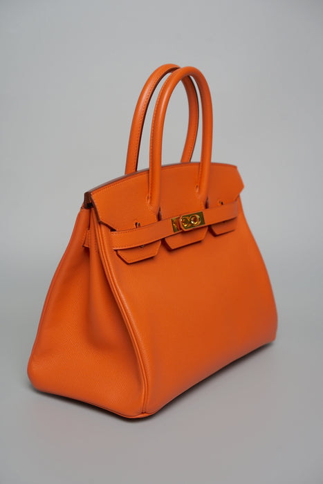 Hermes Birkin 30 in Crevette Epsom Ghw