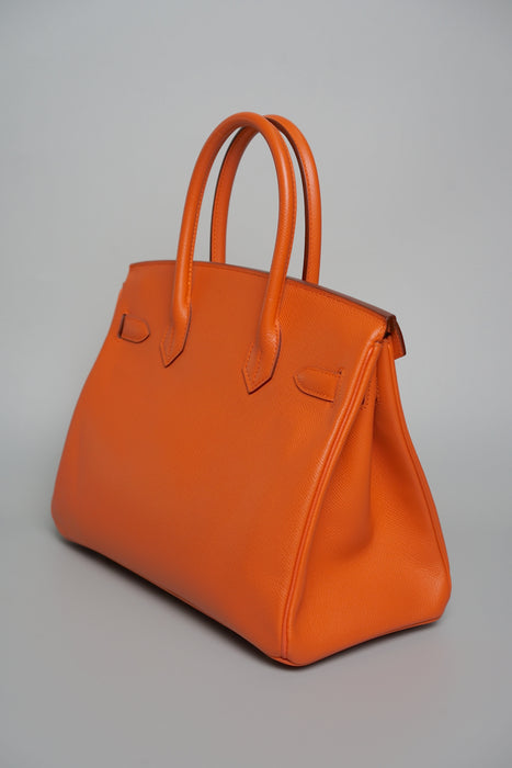 Hermes Birkin 30 in Crevette Epsom Ghw