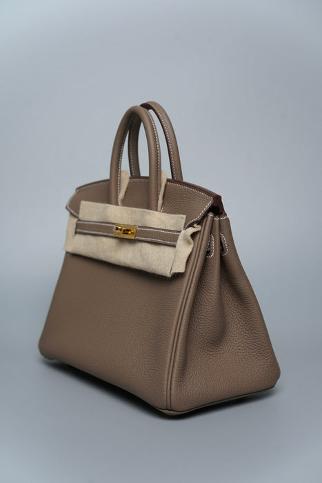 Hermes Birkin 25 in Etoupe Togo Ghw (Brand New)