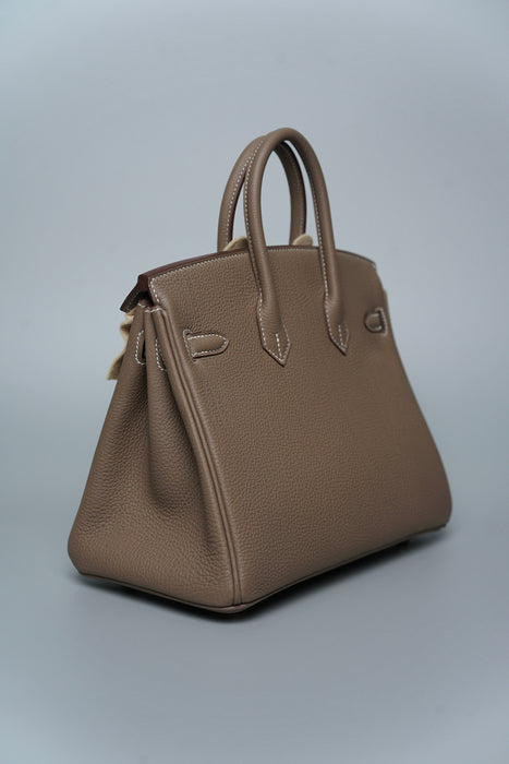 Hermes Birkin 25 in Etoupe Togo Ghw (Brand New)