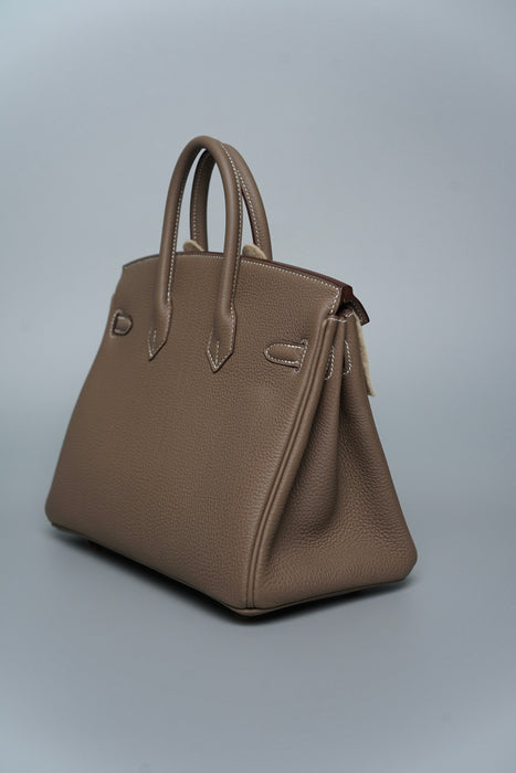Hermes Birkin 25 in Etoupe Togo Ghw (Brand New)