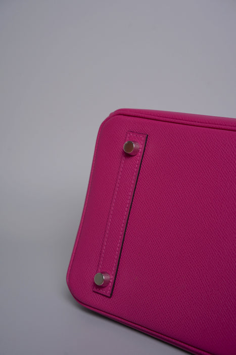 Hermes Birkin 30 in Rose Pourpre Epsom Phw