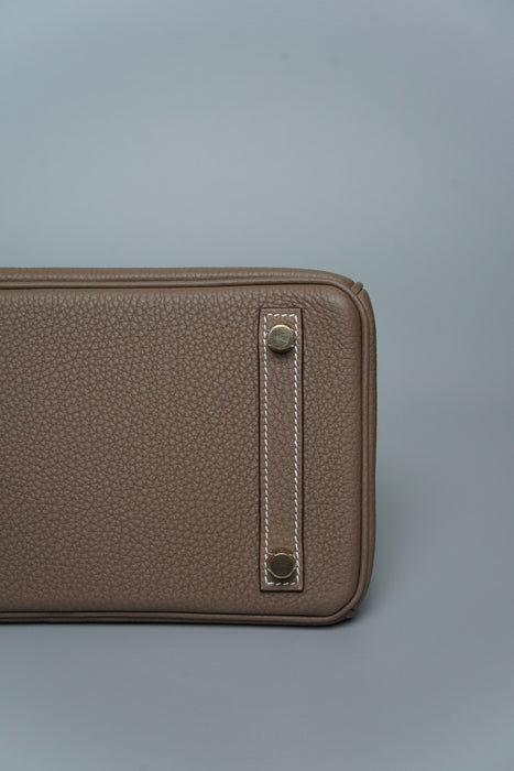 Hermes Birkin 25 in Etoupe Togo Ghw (Brand New)