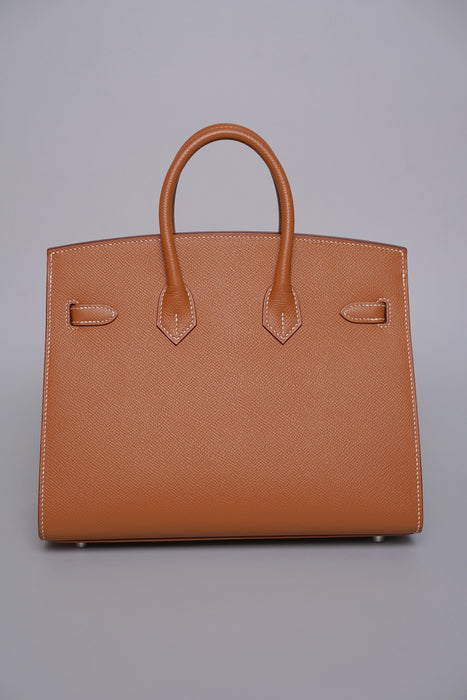 Hermes Birkin 25 Sellier in Gold Epsom Phw (Brand New)