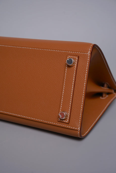 Hermes Birkin 25 Sellier in Gold Epsom Phw (Brand New)