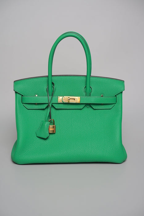Hermes Birkin 30 in Bamboo Togo Ghw