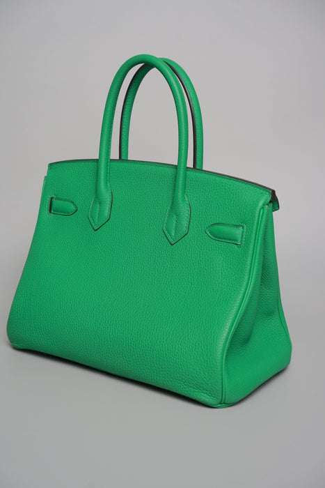 Hermes Birkin 30 in Bamboo Togo Ghw