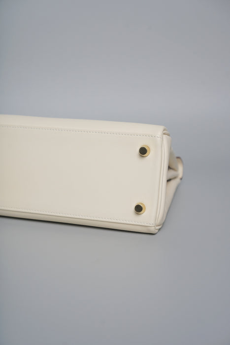 Hermes Kelly 25 in Nata Swift Ghw (Brand New)