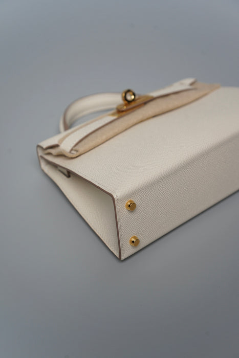 Hermes Kelly 20 in Craie Ghw (Brand New)