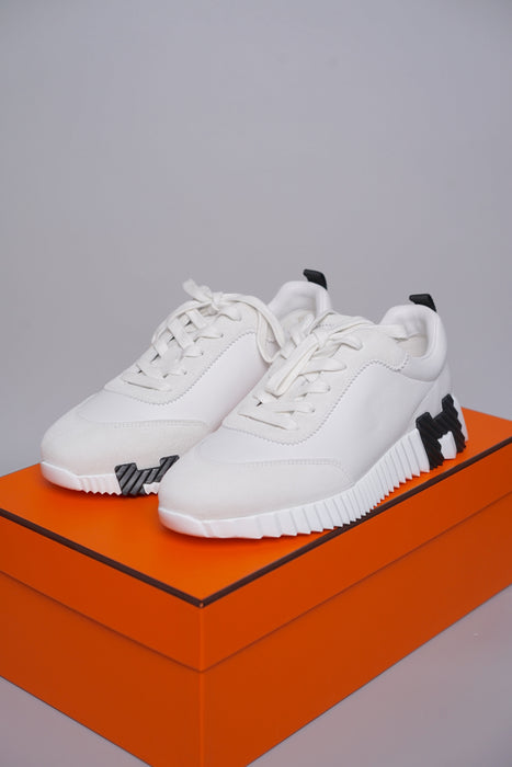 Hermes Bouncing Sneaker in Blanc Size 38 (Brand New)