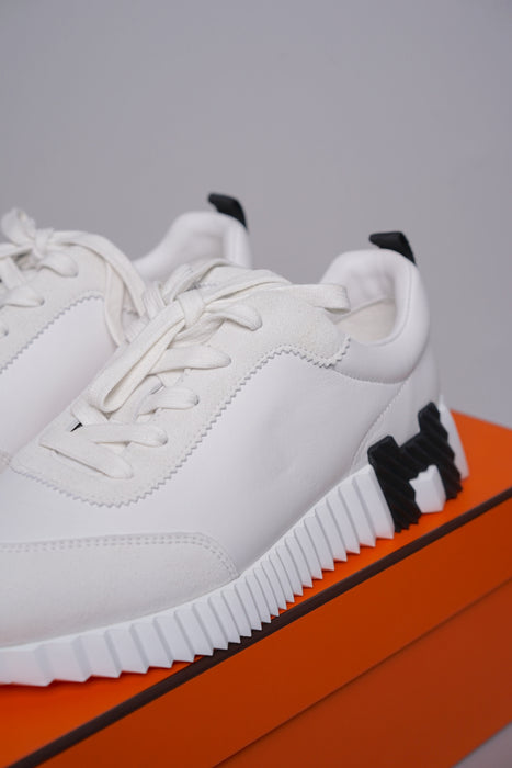 Hermes Bouncing Sneaker in Blanc Size 38 (Brand New)