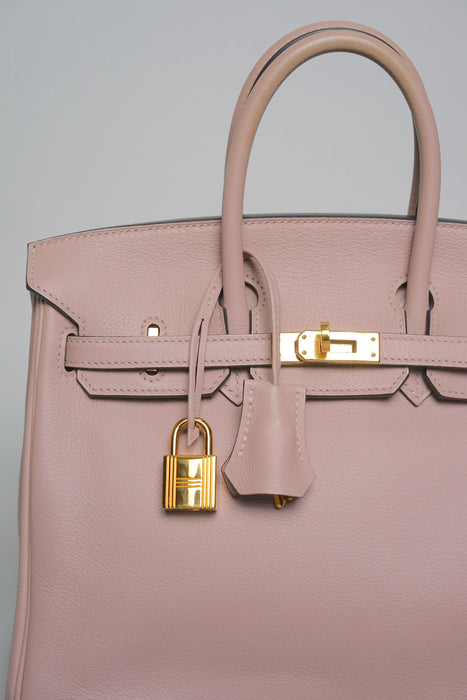 Hermes Birkin 25 in Glycine Evercolour Ghw