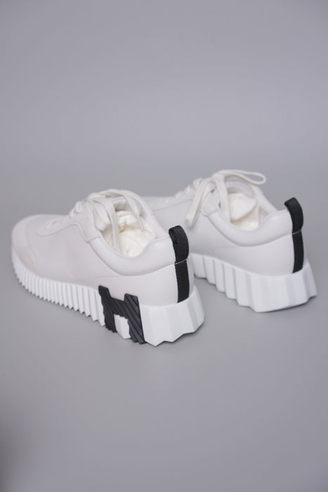 Hermes Bouncing Sneaker in Blanc Size 38 (Brand New)