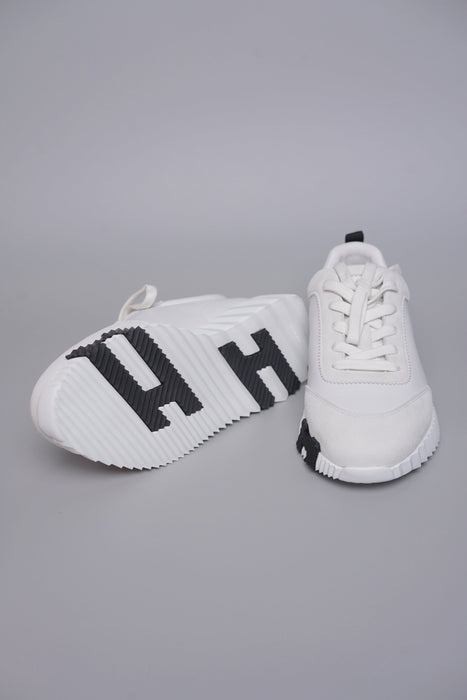 Hermes Bouncing Sneaker in Blanc Size 38 (Brand New)