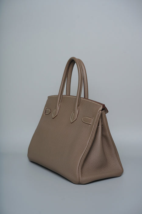 Hermes Birkin 30 in Etoupe Togo Ghw