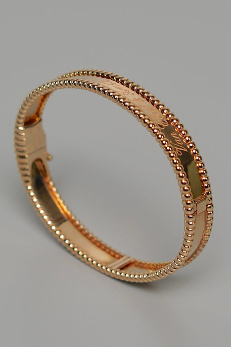 VCA Perlee Signature Bracelet in 18K Rosegold